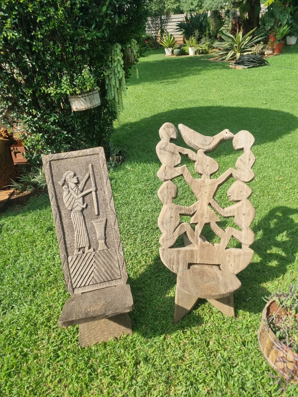 Batonga Wooden Stools